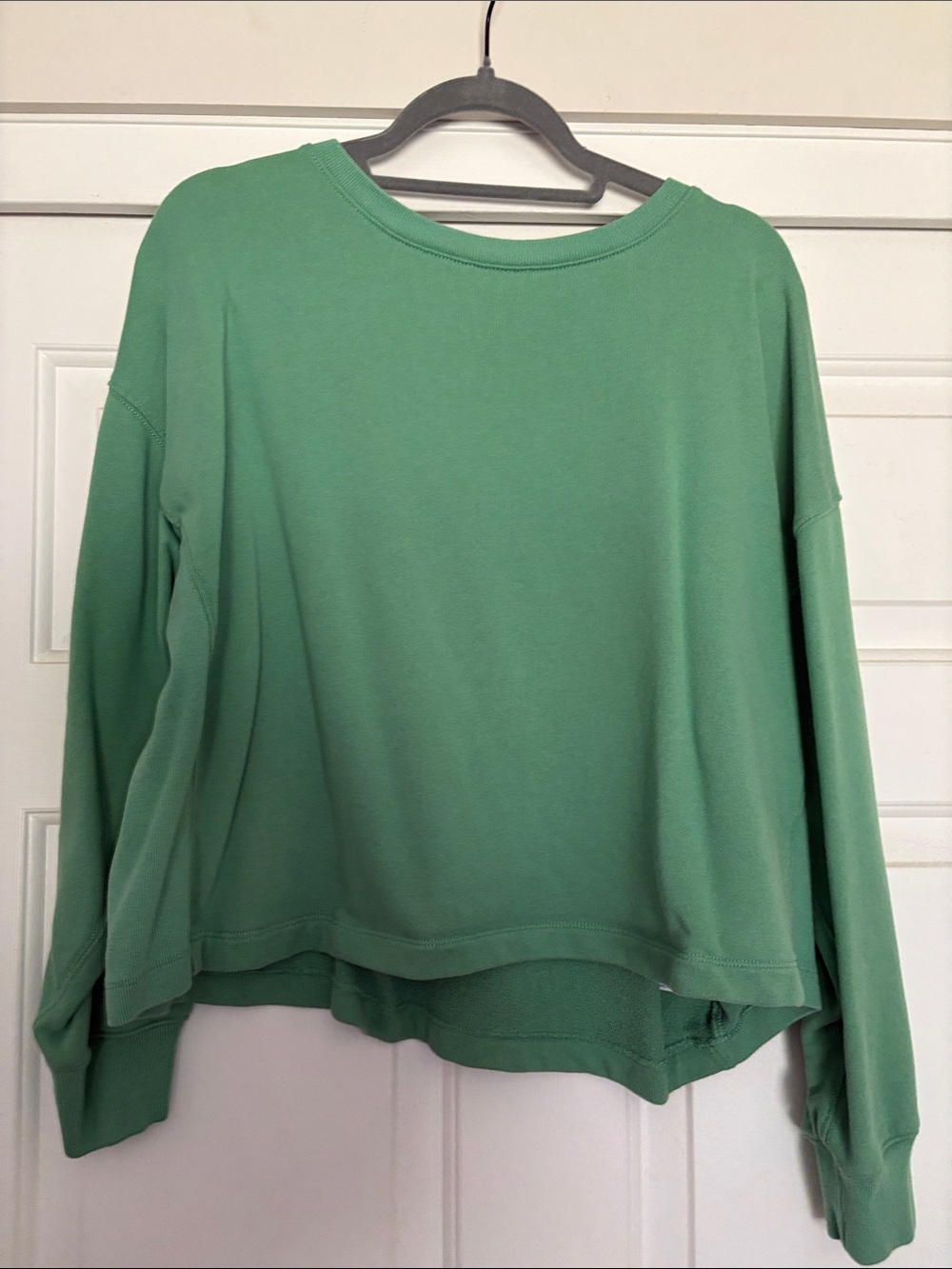 J. Crew Women's Sage Green Pullover Sweatshirt